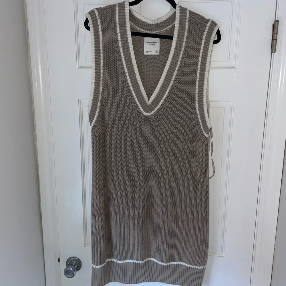 Abercrombie Sweater Vest Dress